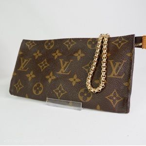 •Auth Louis Vuitton Bucket Pouch 20•